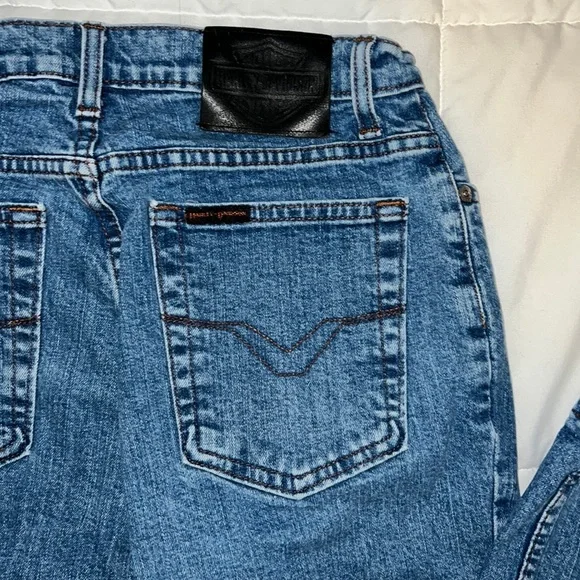 HARLEY DAVIDSON straight leg jeans - Picture 6 of 8